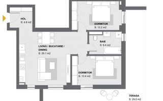 Aradului-3 camere-Terasa - Poză 20