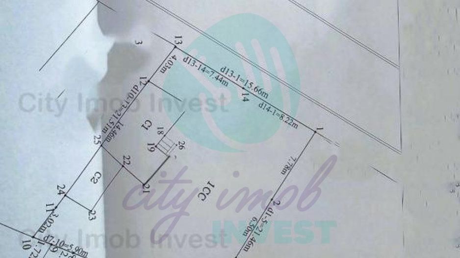 TEREN 356 MP - 1 MAI -PIATA CHIBRIT-INVESTITIE- POT 45%-CUT 1,3 - Poză 2