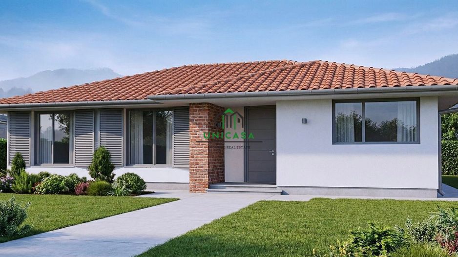 Casă nouă/ Construită doar pe parter/ Bujoreni/ 4 Camere - Poză 1