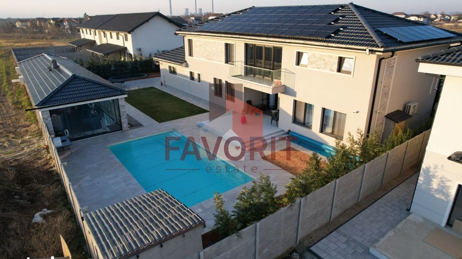 Vilă de Lux cu Piscină Încălzită |428mp utili |Teren 1.200mp | Chisoda - Poză 1