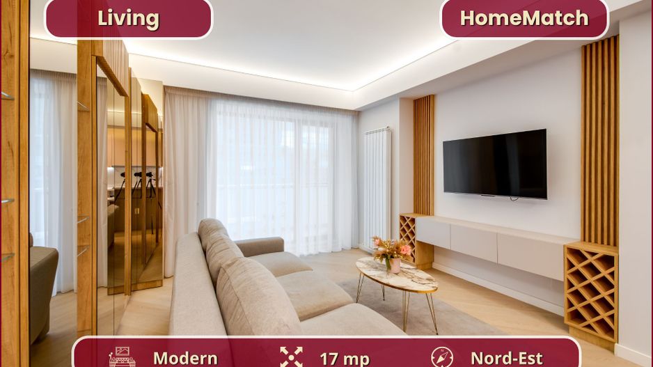 Cortina North || 2 Camere || Amenajat premium || Comision 0% - Poză 3