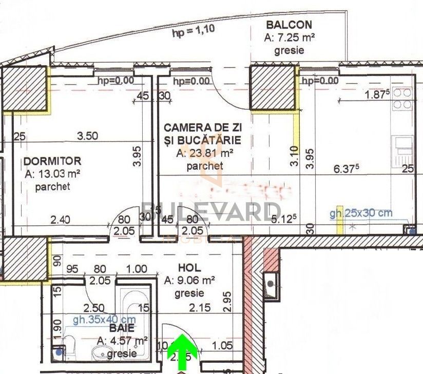 Comision 0. Apartament 2 camere + balcon 7 mp bloc nou cu CF! - Poză 11
