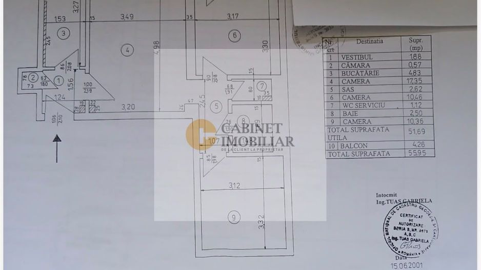 3 camere I Piata Mihail Kogalniceanu I De renovat I Etaj 4 - Poză 9