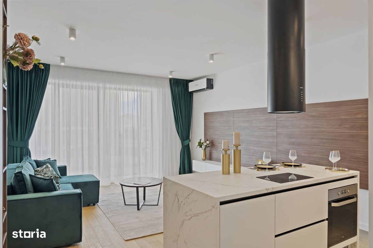 Închiriez apartament 2 camere, Timpuri Noi, confort lux, openspace - Poză 5