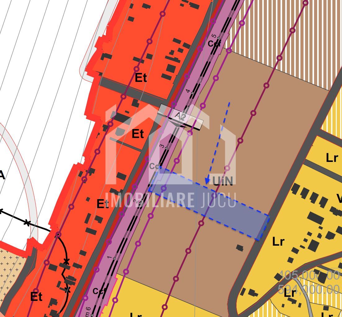 Teren de Vânzare – 4707 mp în Jucu de Mijloc, Zona Unități Industriale - Poză 2