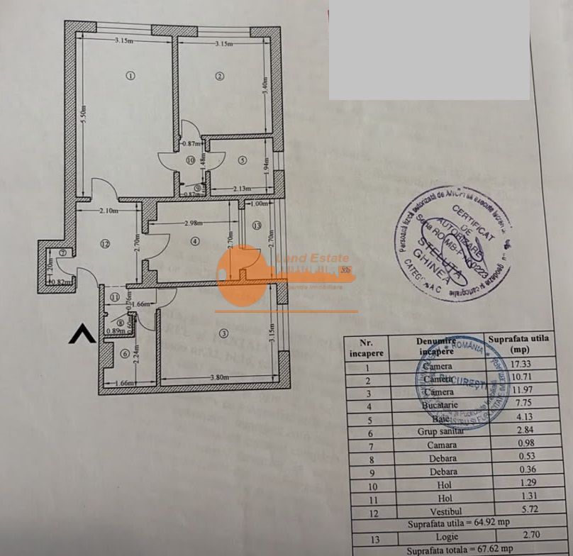 Apartament cu 3camere-7 minute de Metrou Crangasi - Poză 8