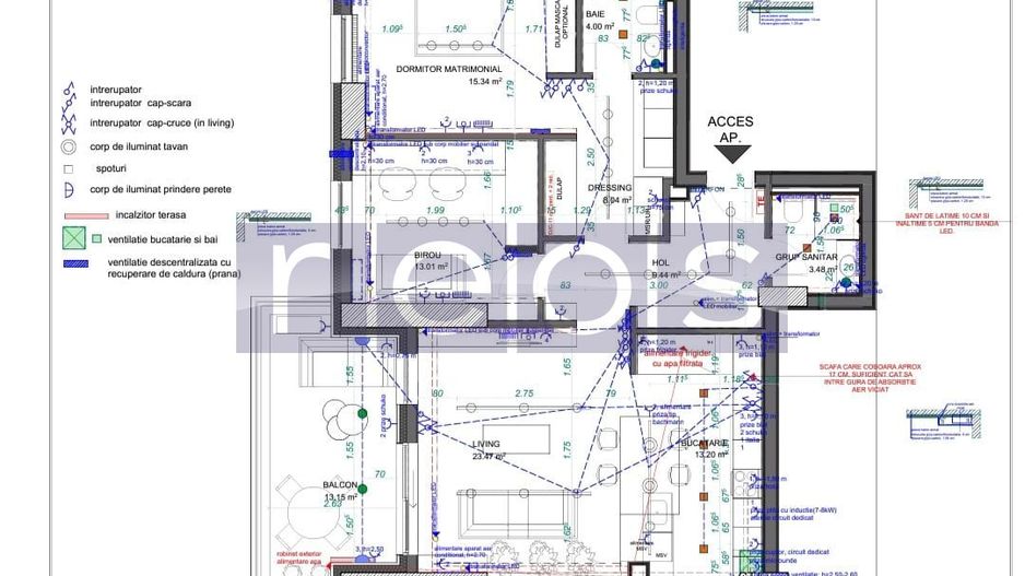 308000 EURO | APARTAMENT 3 CAMERE 100 mp COTROCENI | BLOC 2023 - Poză 13