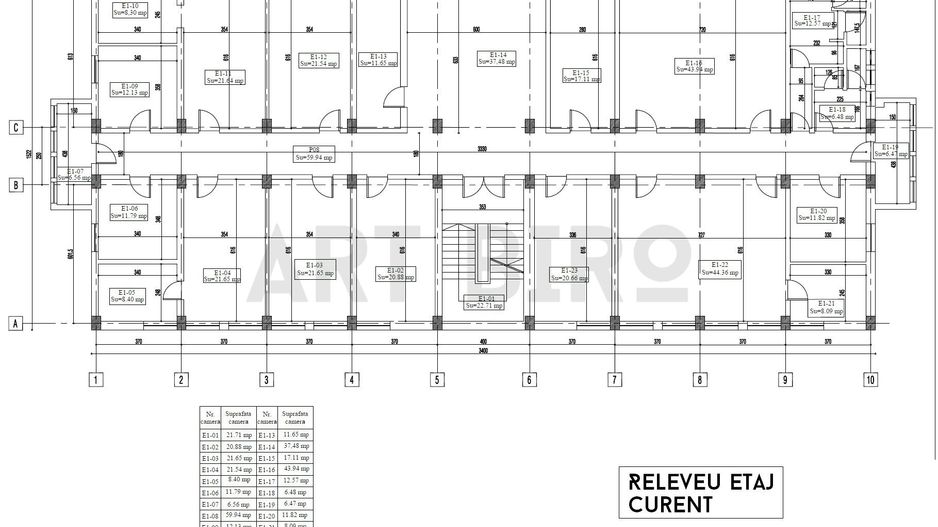 Zero comision, 83-108mp birou move in-ready, Buzesti, 1 minut metrou - Schiță 16