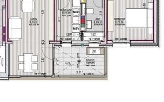 OPORTUNITATE | APARTAMENT 2 CAMERE |PARCUL CIRCULUI |BLOC NOU |PARCARE - Schiță 7