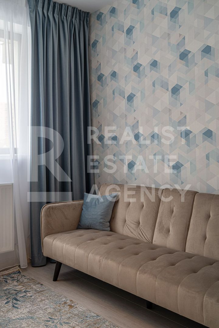 Apartament cu 2 camere + birou, mobilat, parcare și TVA inclus în preț - Poză 14