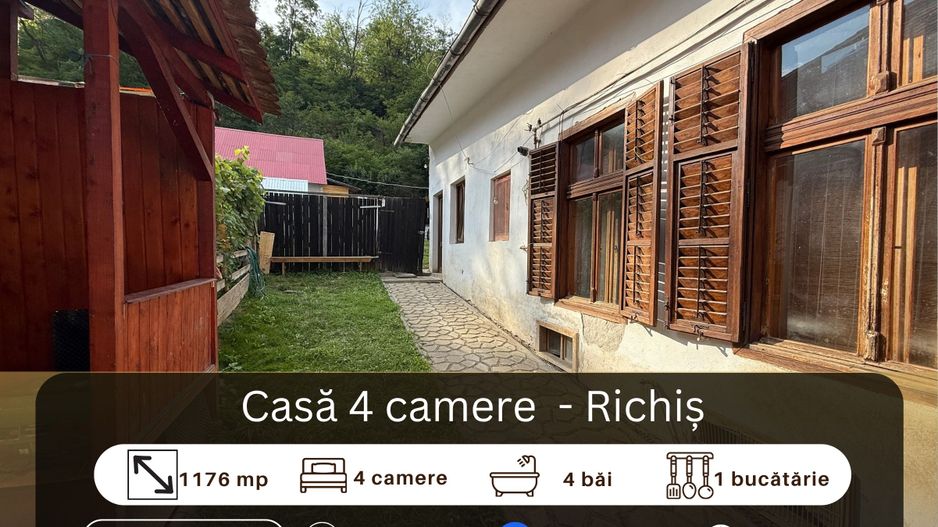 Casa saseasca, de vanzare la Richis - Transilvania - Poză 1