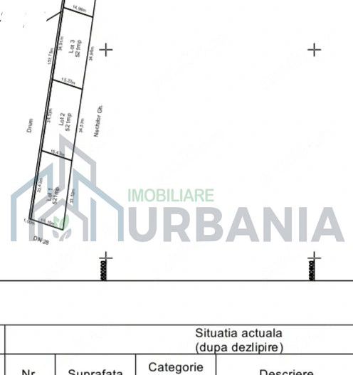 Teren de vânzare în Lețcani, acces E85 – 520 mp, utilități - Poză 2