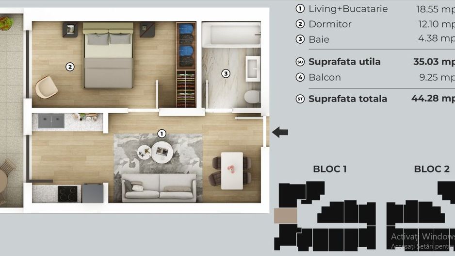 2cam studio/5min metrou Berceni - Poză 1