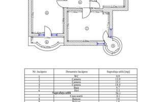 OPORTUNITATE UNICĂ | VILĂ INDIVIDUALĂ  | ZONA PARCUL CAROL - Schiță 16
