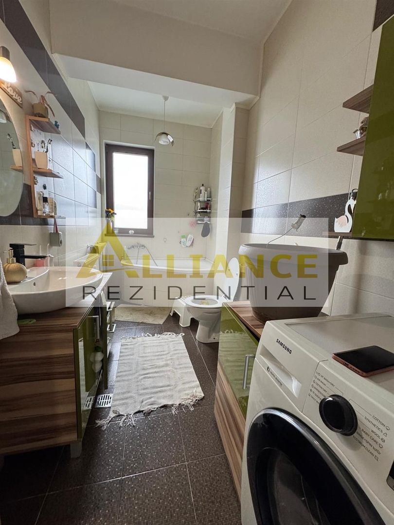 Apartament 2 camere de vanzare 64 mp etaj 5/5 mobilat si utilat - Poză 12