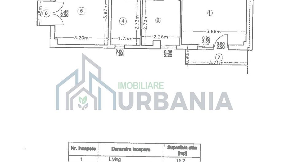 Apartament 2 camere de închiriat – Lagom Apartments, Valea Lupului – Rediu - Poză 17