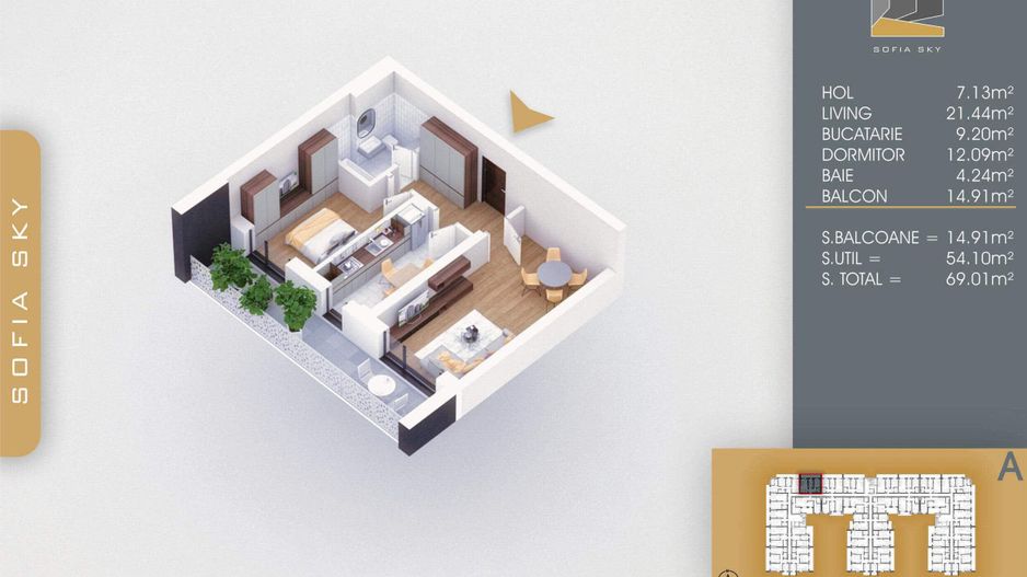 Apartament 2 camere Pallady,Sector 3, Metrou Teclu 8 min,Stoc limitat - Poză 2