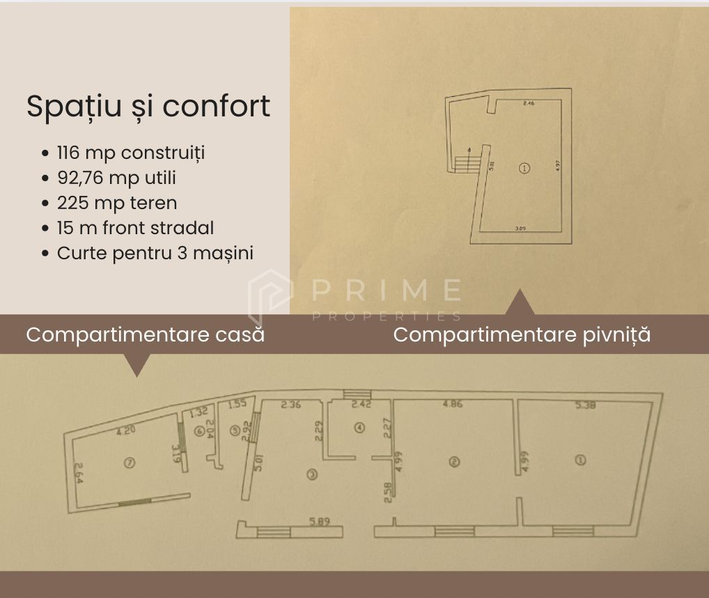 Casă cu potențial multiplu, 750 m de Palatul Culturii | Trafic intens - Poză 3