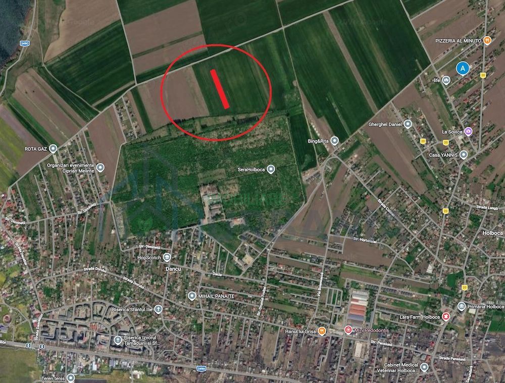 Teren intravilan parcelat pentru locuință sau investiție, Holboca, Dancu - Poză 4