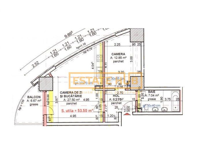 Apartament 2 camere FINISAT | CF | Oferta luna august! - Poză 7