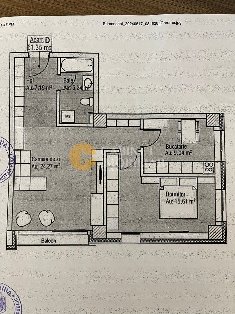 OPORTUNITATE - Tatarasi - Oancea - 62mp - bloc nou - Poză 8