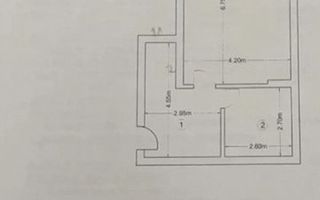 DE VANZARE STUDIO 55 MP – LIVING SPATIOS – IDEAL INVESTITIE - Schiță 8