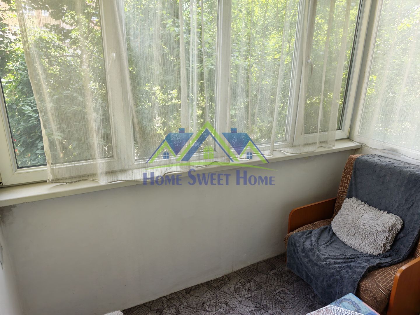 Inchiriez apartament 2 camere zona Pompieri, etaj 1, mobilat, balcon! - Poză 5