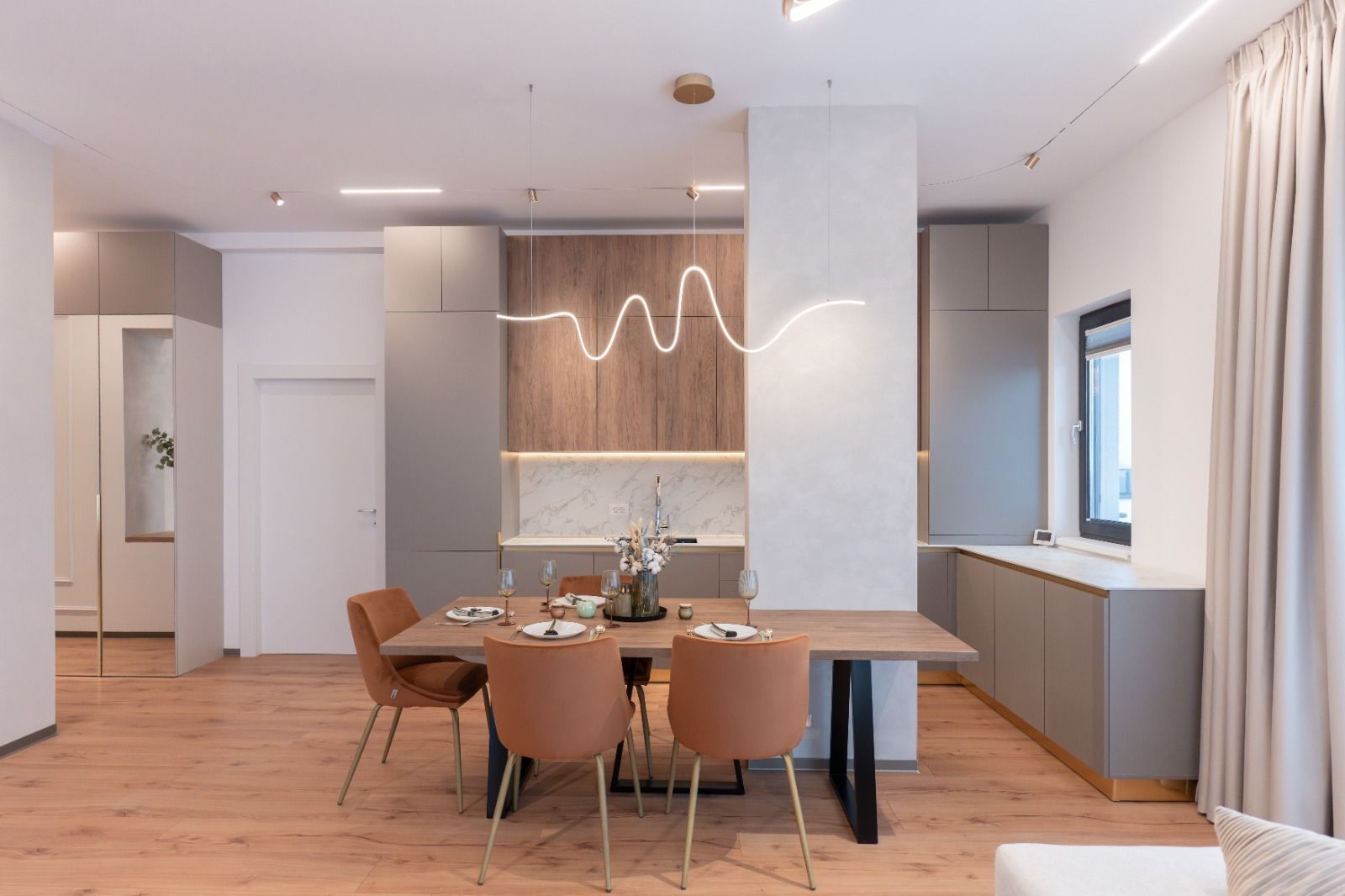 Chirie I Apartament premium 4 camere I Darwin Residence I Tunari - Poză 3