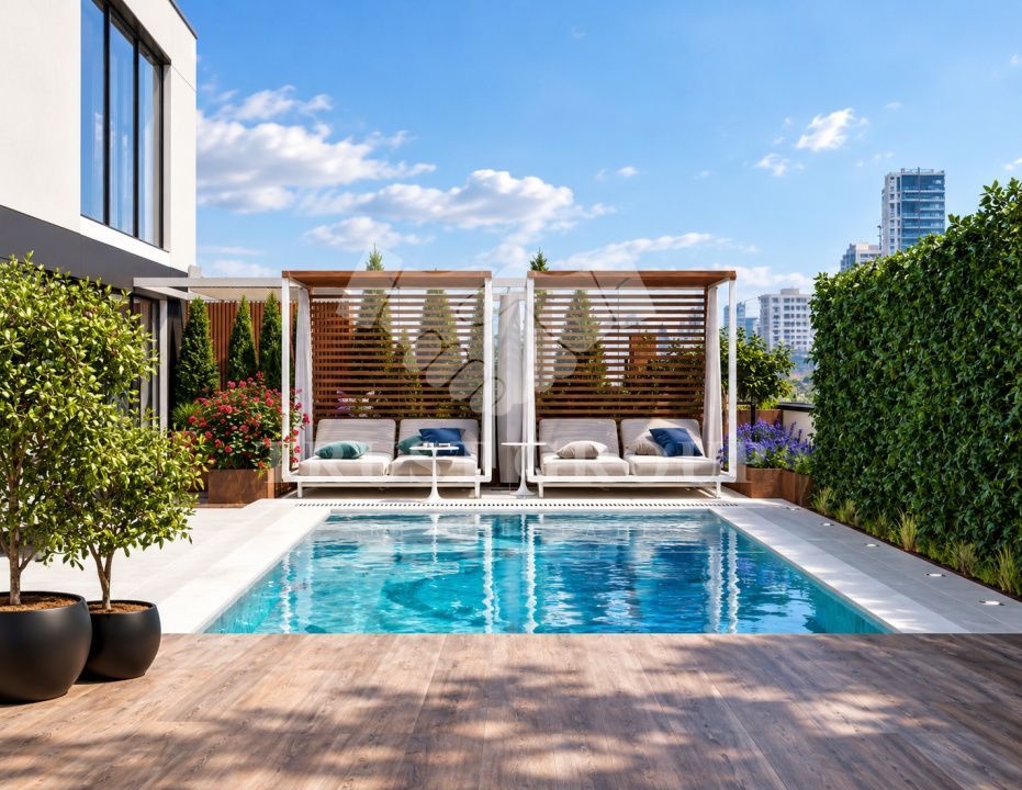 Duplex Aviatiei 790mp | Piscina pe terasa | 12 Parcari | Boxa 53mp | +Ap 2 cam - Poză 5