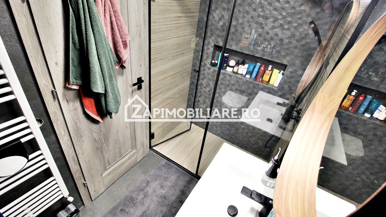 Apartament 3 camere,2 băi, mobilat LUX 82mp, cartier Maurer - Poză 12