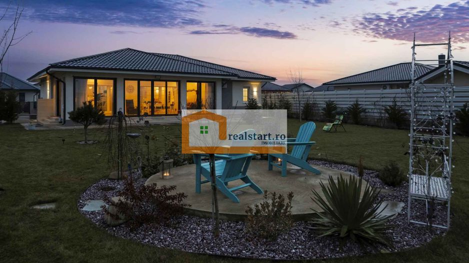 Balotesti – Vila individuala moderna, 1500mp teren, Vedere catre Codrii Vlasiei - Poză 2