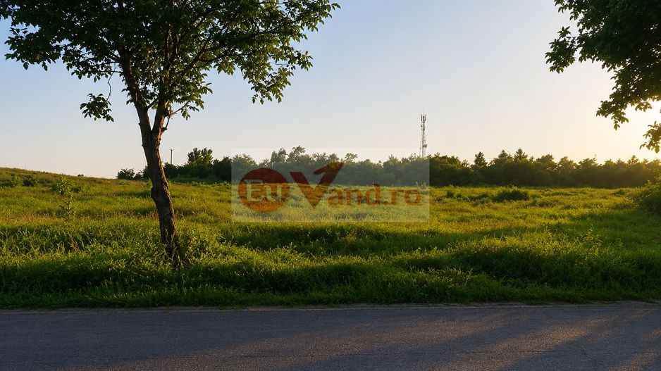 Vânzare teren intravilan – 9.500 mp, DN26 - Tulucesti - Poză 1