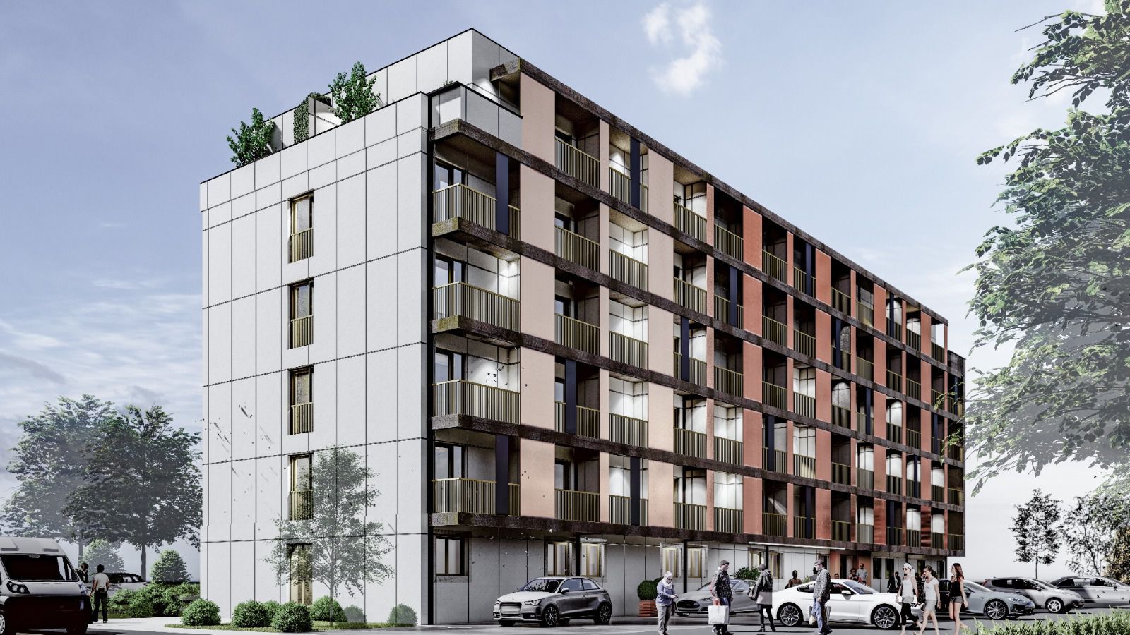 Cladire existenta camin nefamilisti cu AC modernizare 127 garsoniere - Poză 1