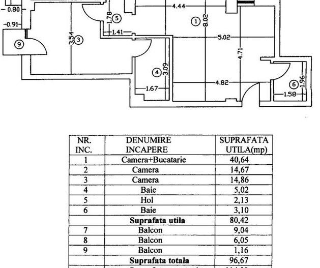 Apartament 3 camere | Terasă + 2 balcoane | Parcare | Bloc nou - Poză 12