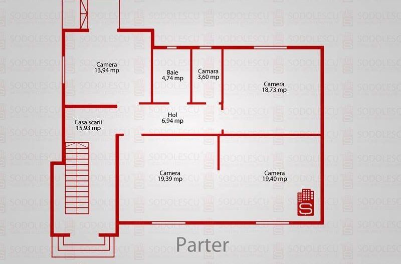 Casă / Vilă cu 8 camere de vânzare în zona Central - Poză 2