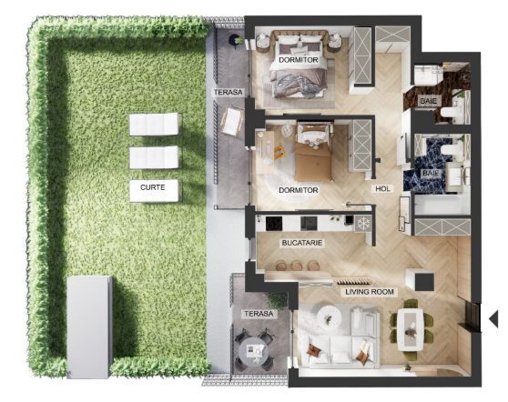 Vanzare apartament 3 camere - Poză 1