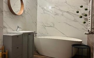 Apartament inchiriere 3 camere Unirii, 95mp, vedere bulevard, parcare inclusa - Poză 11