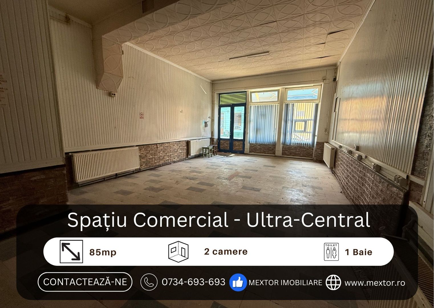 Spatiu comercial de inchiriat - Medias Centru - Poză 1