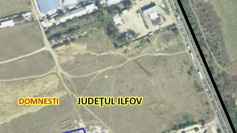 Teren industrial 5000 mp Domnesti- Sos de Centura - Poză 2