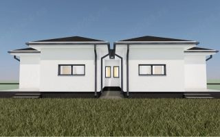 Duplex nou 101 mp, 3 dormitoare, teren 378 mp – Moșnița Nouă - Poză 2
