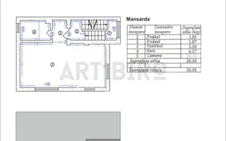 Zero comision, 179-452mp vila Banu Manta - Titulescu, parcare, 12' [M] - Schiță 25