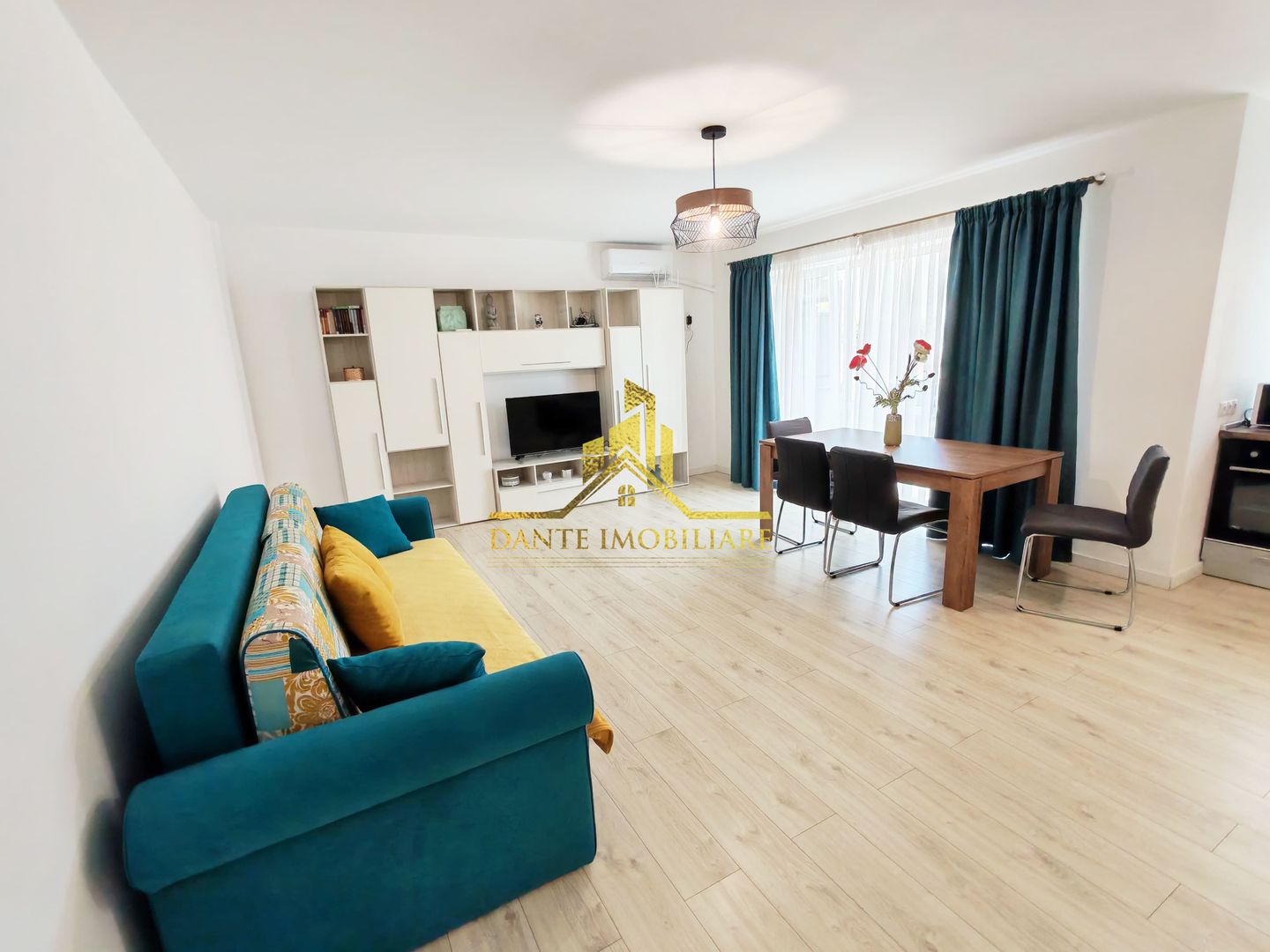 2 camere, spatios, mobilat modern, bloc nou, parcare, Borhanci - Poză 1