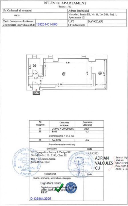 OFERTA SPECIALA!!!  Mamaia Nord - Vânzare studio la cheie pe partea cu marea. - Poză 12