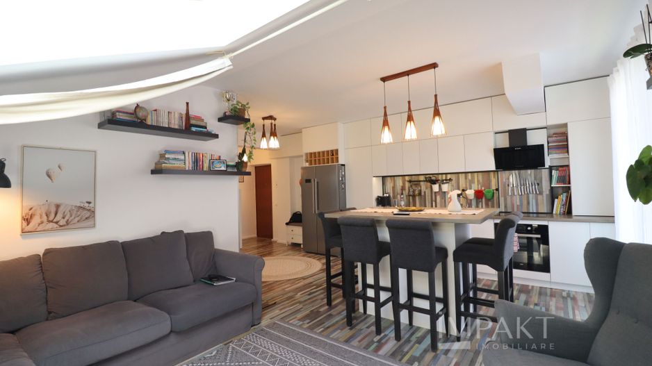 Apartament modern cu 2 camere, zona Edgar Quinet, Manastur! - Poză 2