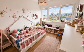 Apartament premium cu 3 camere | 75 mp + terasă | Complet mobilat și utilat - Poză 6