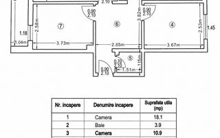 Etajul 1 - 3 camere decomandat - Mircea cel Batran - Poză 1