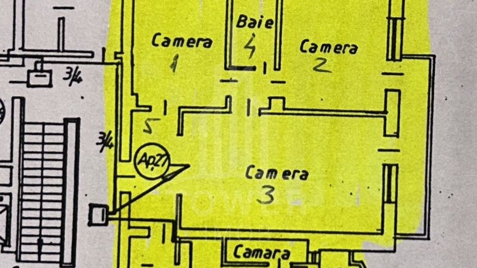 Apartament 3 camere de vânzare | Terezian - 77 mp utili - Poză 16