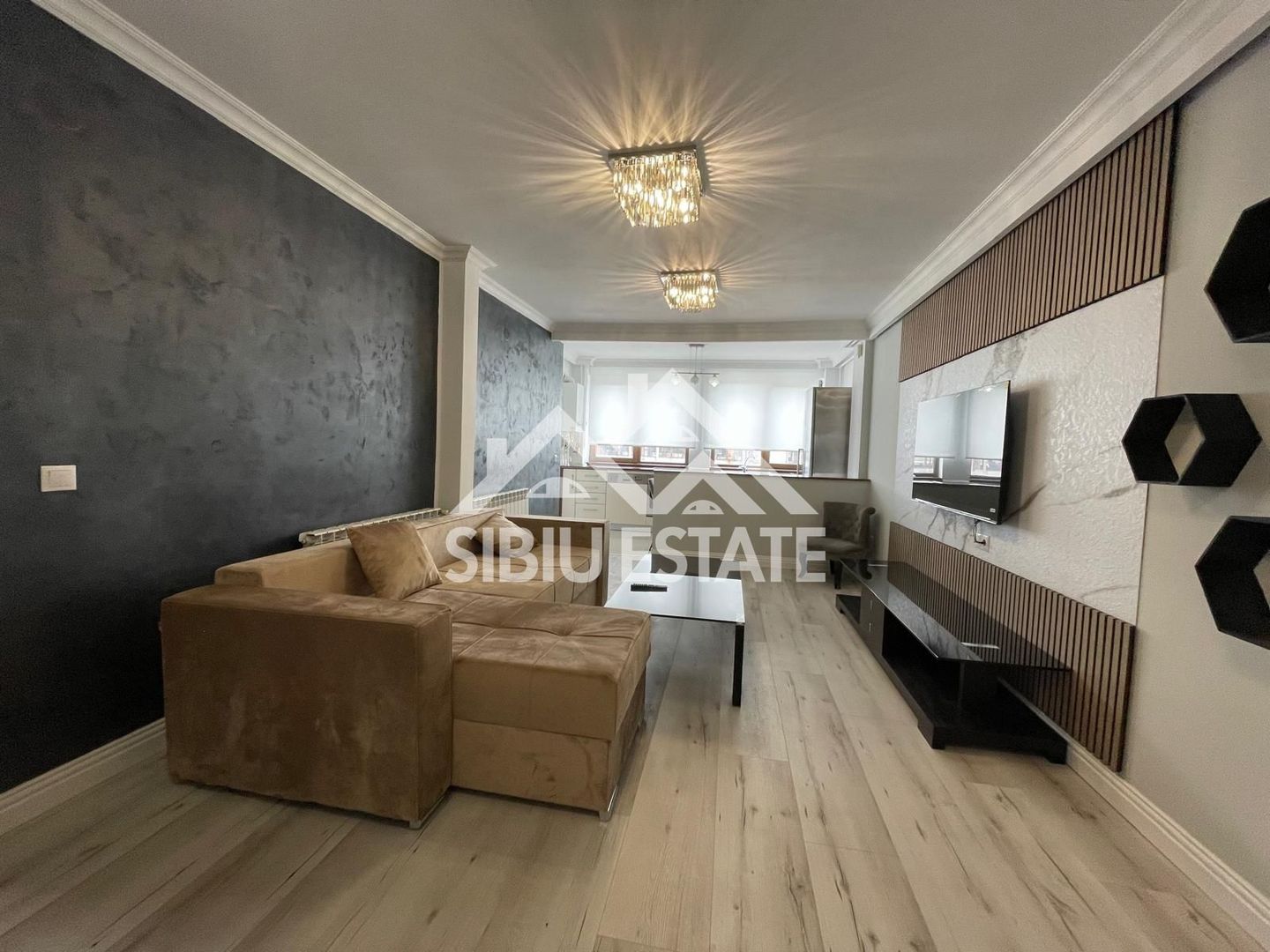 Apartament de inchiriat central 2 camere, parcare subterana Sibiu - Poză 17