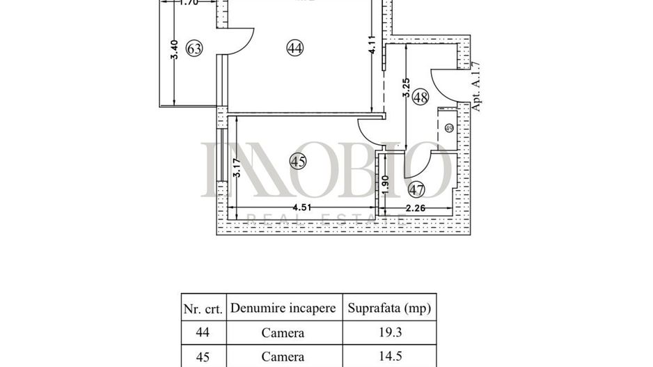 Apartament 2 camere | Imobil nou | 0% Comision | Atrium Plaza - Poză 14