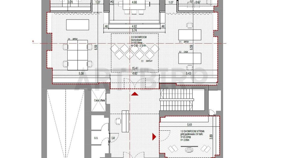 Zero comision, 199mp spatiu birou - comercial, Piata Unirii - Poză 11